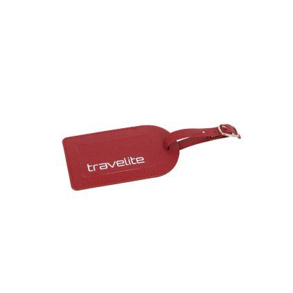 Travelite 2pcs Luggage Tag Red – cestovní doplněk, celkový pohled