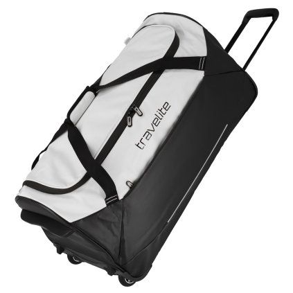 Travelite Basics Trolley Travel Bag Black/white