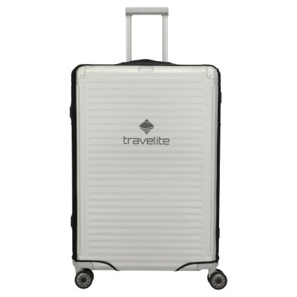 Travelite Luggage Cover L Transparent – obal na kufr, pohled zepředu