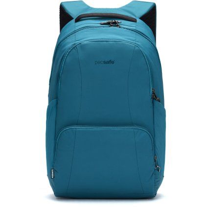 402627 12 pacsafe batoh metrosafe ls450 backpack econyl tidal teal