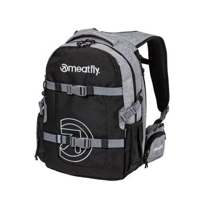 Meatfly Ramble - Grey Heather / Black - 26 L