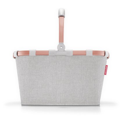 Reisenthel Carrybag Frame Twist Sky Rose – nákupní košík, celkový pohled