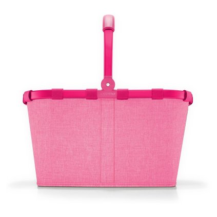Reisenthel Carrybag Frame Twist Pink – nákupní košík, celkový pohled