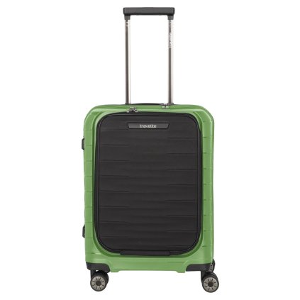 Travelite Mooby S Front pocket Green – cestovní doplněk, pohled zepředu
