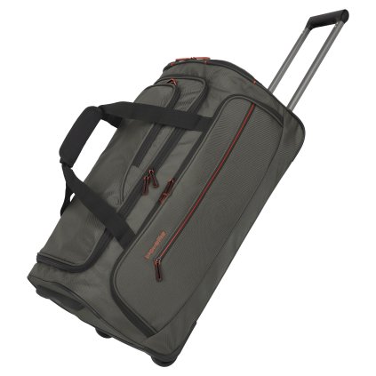 Travelite Crosslite Wheeled Duffle M Dark Olive – cestovní taška na kolečkách, vnitřní prostor