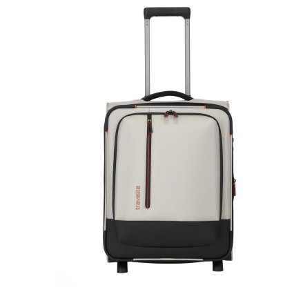 Travelite Crosslite 5.0 2w S exp. White Sand – cestovní kufr, celkový pohled