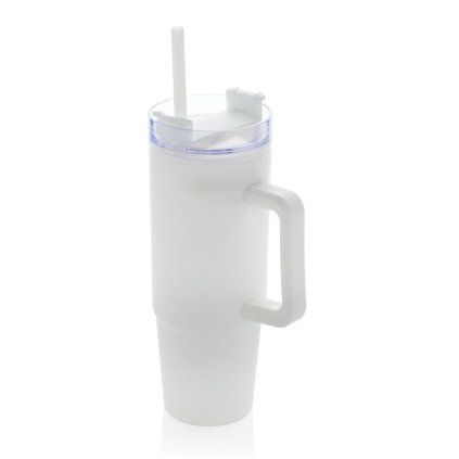 Velký cestovní hrnek Tana, 900ml, XD, bílý