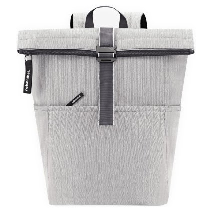 Reisenthel Rolltop Herringbone Grey – cestovní doplněk, celkový pohled