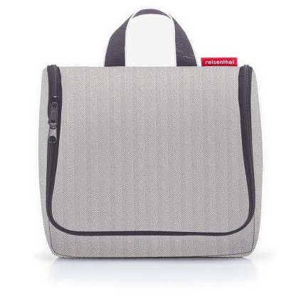 Reisenthel Toiletbag Herringbone Grey – kosmetická taška, celkový pohled