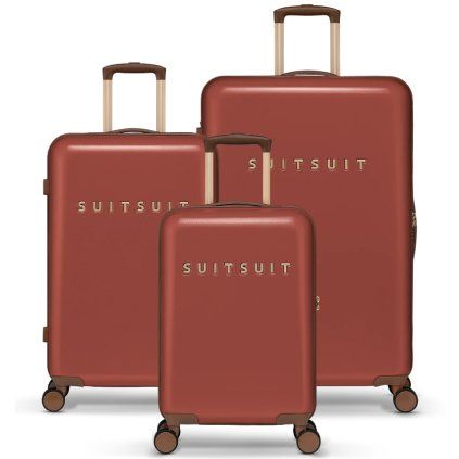 SuitSuit Sada cestovních kufrů TR-7221/3 Fab Seventies Red Ochre