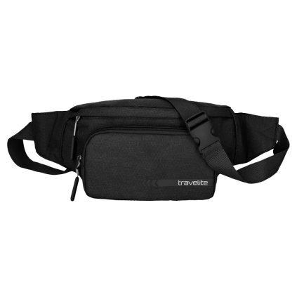 Travelite Kick Off Waist bag Black – ledvinka, vnitřní prostor