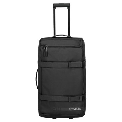 Travelite Kick Off Wheeled Duffle L Black 65L – cestovní taška na kolečkách, vnitřní prostor
