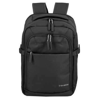 Travelite Kick Off Cabin Backpack Black – batoh, vnitřní prostor