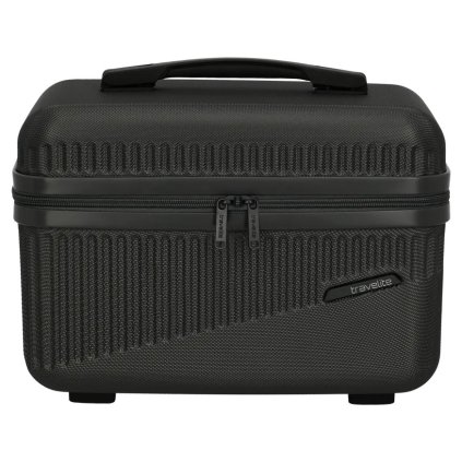 Travelite Bali Beautycase Black – cestovní doplněk, pohled zepředu
