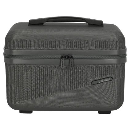 Travelite Bali Beautycase Anthracite – cestovní doplněk, pohled zepředu