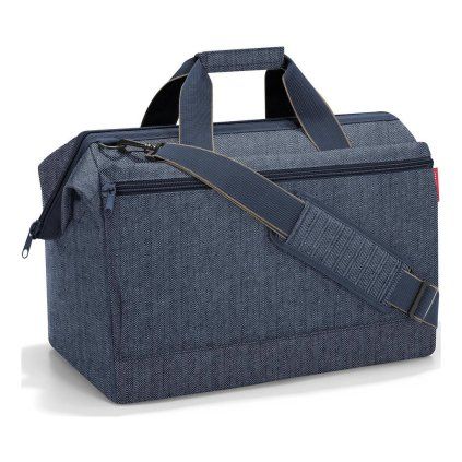 Reisenthel Allrounder L Pocket Herringbone Dark Blue