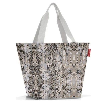 Reisenthel Shopper M Snake Sand – nákupní taška, celkový pohled