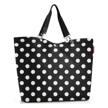 Reisenthel Shopper XL Dots White – nákupní taška, celkový pohled