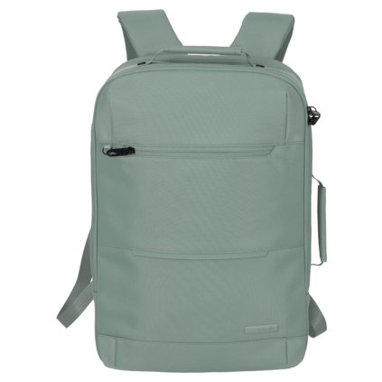 Travelite Workfloow Backpack L Sage – batoh, celkový pohled
