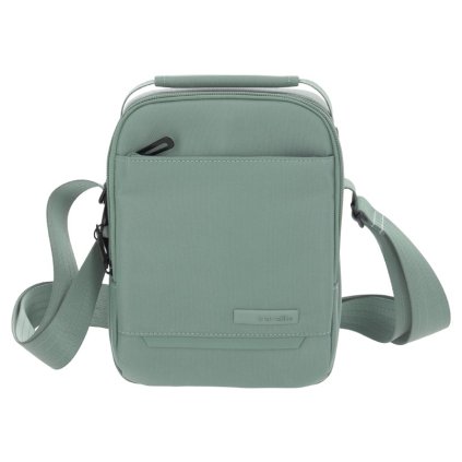 Travelite Workfloow Shoulder bag Sage – cestovní doplněk, celkový pohled