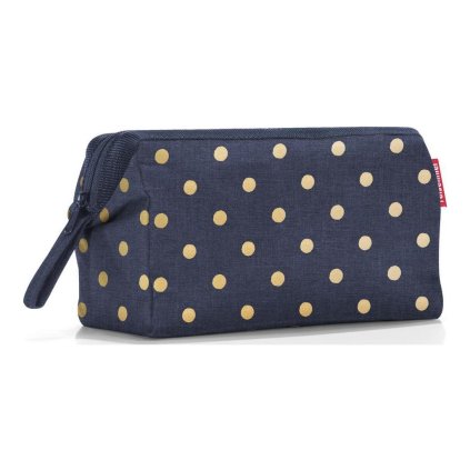 reisenthel travelcosmetic metallic dots blue wc4117 2