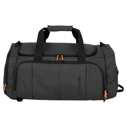 Travelite Briize Weekender Black – cestovní doplněk, pohled zepředu