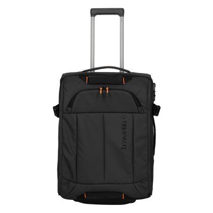 travelite 91017 01 travelite briize wheeled duffle s black rrt s vg
