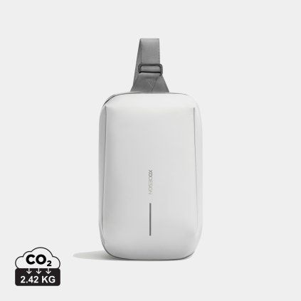 Voděodolný batoh přes rameno, Urban Sling, XD Design, bílo/šedý