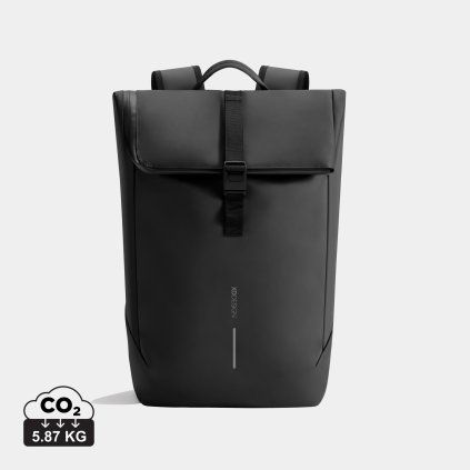 Voděodolný batoh s klopou, Urban, 16", XD Design, černý