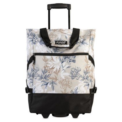 Punta Nákupní taška na kolečkách Print - sand/black