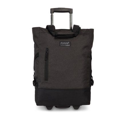 Punta Nákupní taška na kolečkách - černá 36l