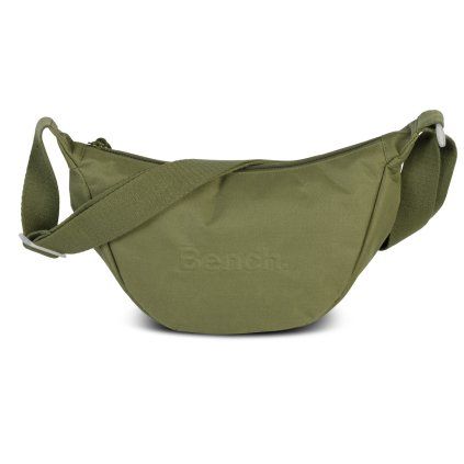 Bench Crossbody moon bag -  khaki