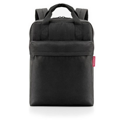 Reisenthel Allday Backpack M Iso Black – batoh, celkový pohled