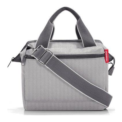 reisenthel allrounder cross herringbone grey mq7074 1