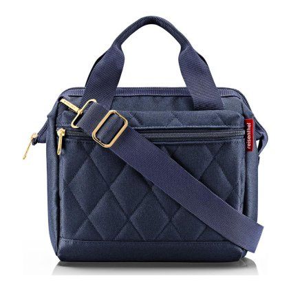 reisenthel allrounder cross rhombus midnight gold mq4110 1
