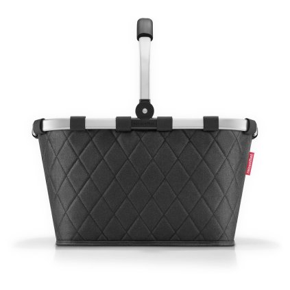 Reisenthel Carrybag Rhombus Black – nákupní košík, celkový pohled
