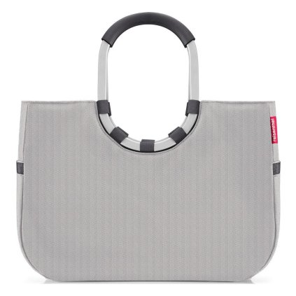 reisenthel loopshopperl herringbone grey or7074 1