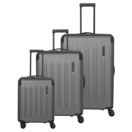 Travelite Dynamiic S,M,L Anthracite – sada cestovních kufrů, celkový pohled