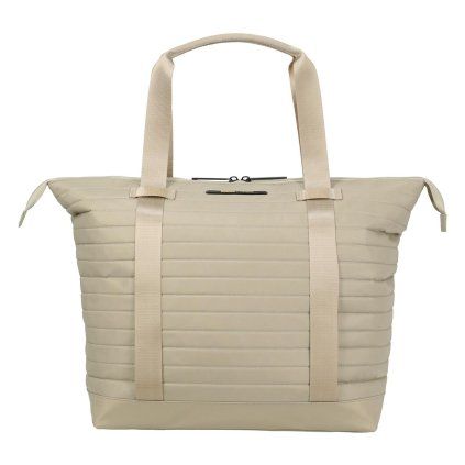 Travelite BARBARA Stepp 2 in 1 Shopper Satin nude – kabelka, celkový pohled