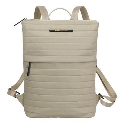 Travelite BARBARA Stepp Backpack Satin nude – batoh, celkový pohled