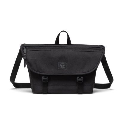 Herschel Cove Small Messenger Black Tonal