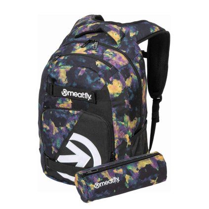 Meatfly batoh Exile Dark Aquarel 24 L + PENÁL ZDARMA