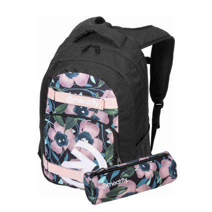 Meatfly batoh Exile Pink Flowers 24 L + PENÁL ZDARMA