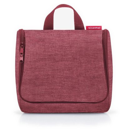 Reisenthel Toiletbag Twist maroon – kosmetická taška, celkový pohled