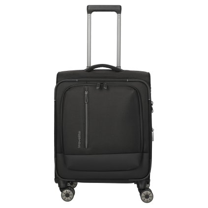 Travelite Crosslite 5.0 S exp. Black – cestovní doplněk, celkový pohled