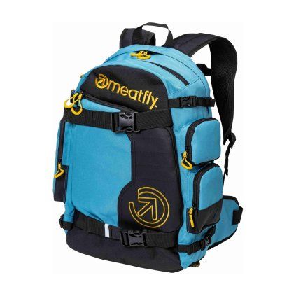 Meatfly batoh Wanderer Sky Blue / Yellow 28 L |