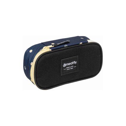 Meatfly pouzdro Pencil Case Yellow Dots