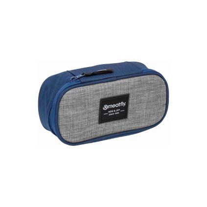 Meatfly pouzdro Pencil Case Sea / Grey Heather