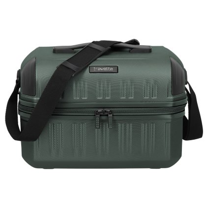 Travelite Dynamiic Beautycase Green – cestovní doplněk, celkový pohled