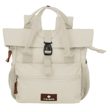 Travelite Basics Short Handle Mini Off-White 8l – cestovní doplněk, celkový pohled